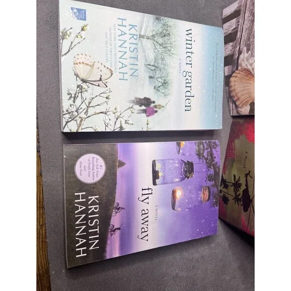 Kristin Hannah Book Lot Women Novels Fly Away HB PB True Colors Winter Garden - Picture 8 of 16